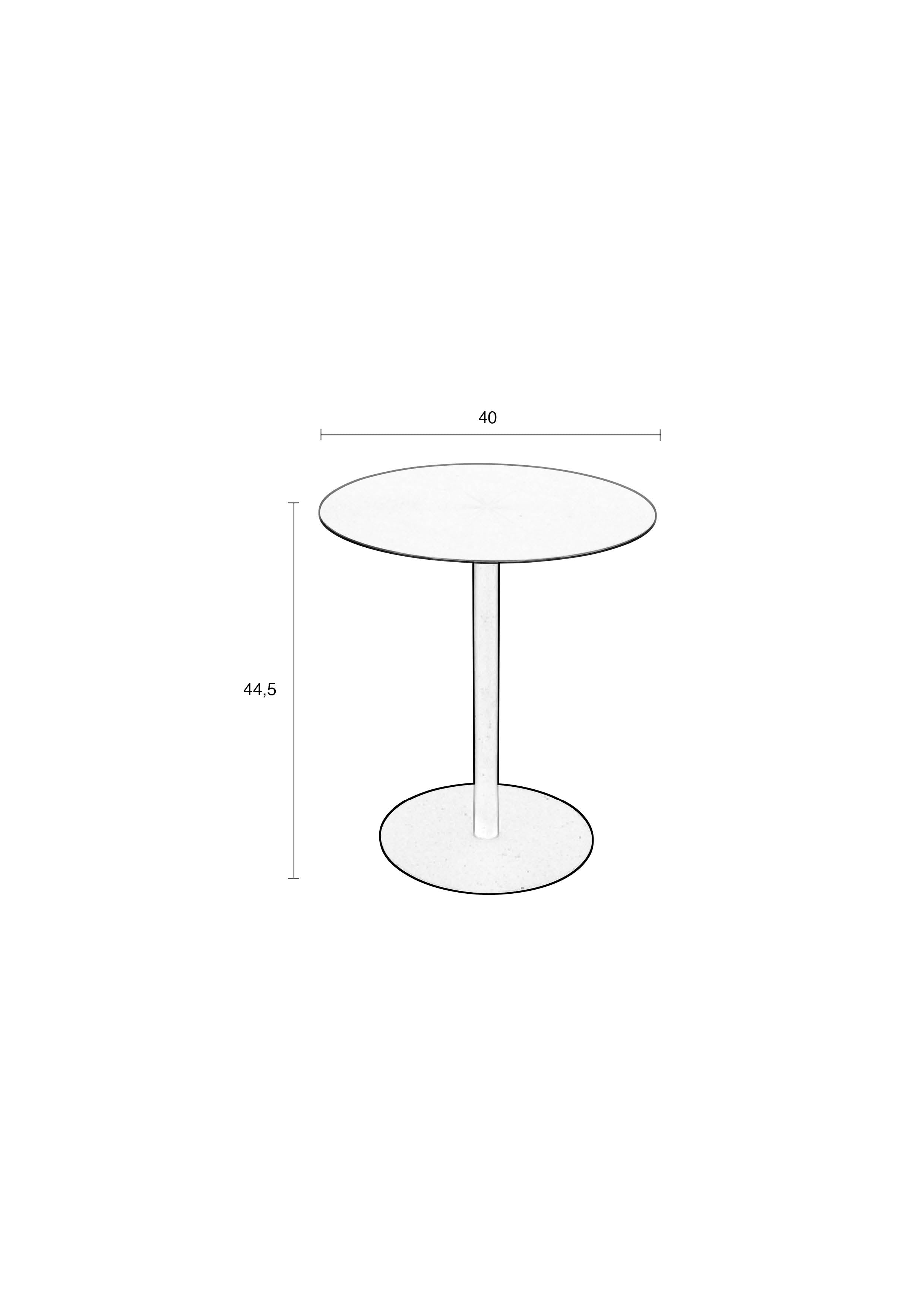 Side Table Snow - 3 Options Available