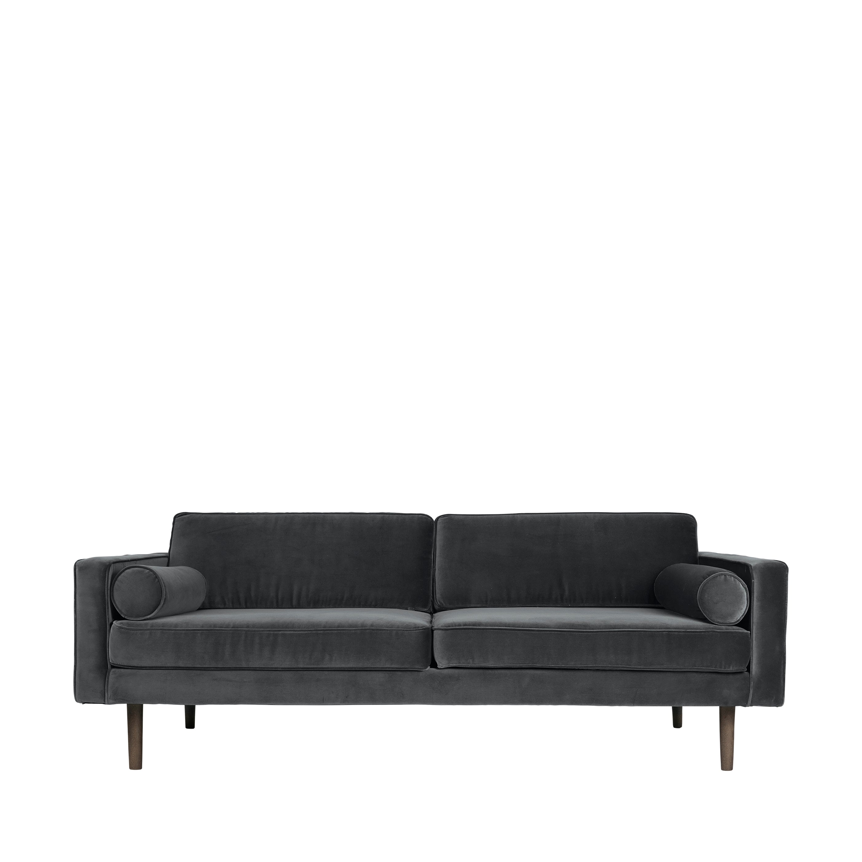 Broste Velvet Wind Sofa in Magnet