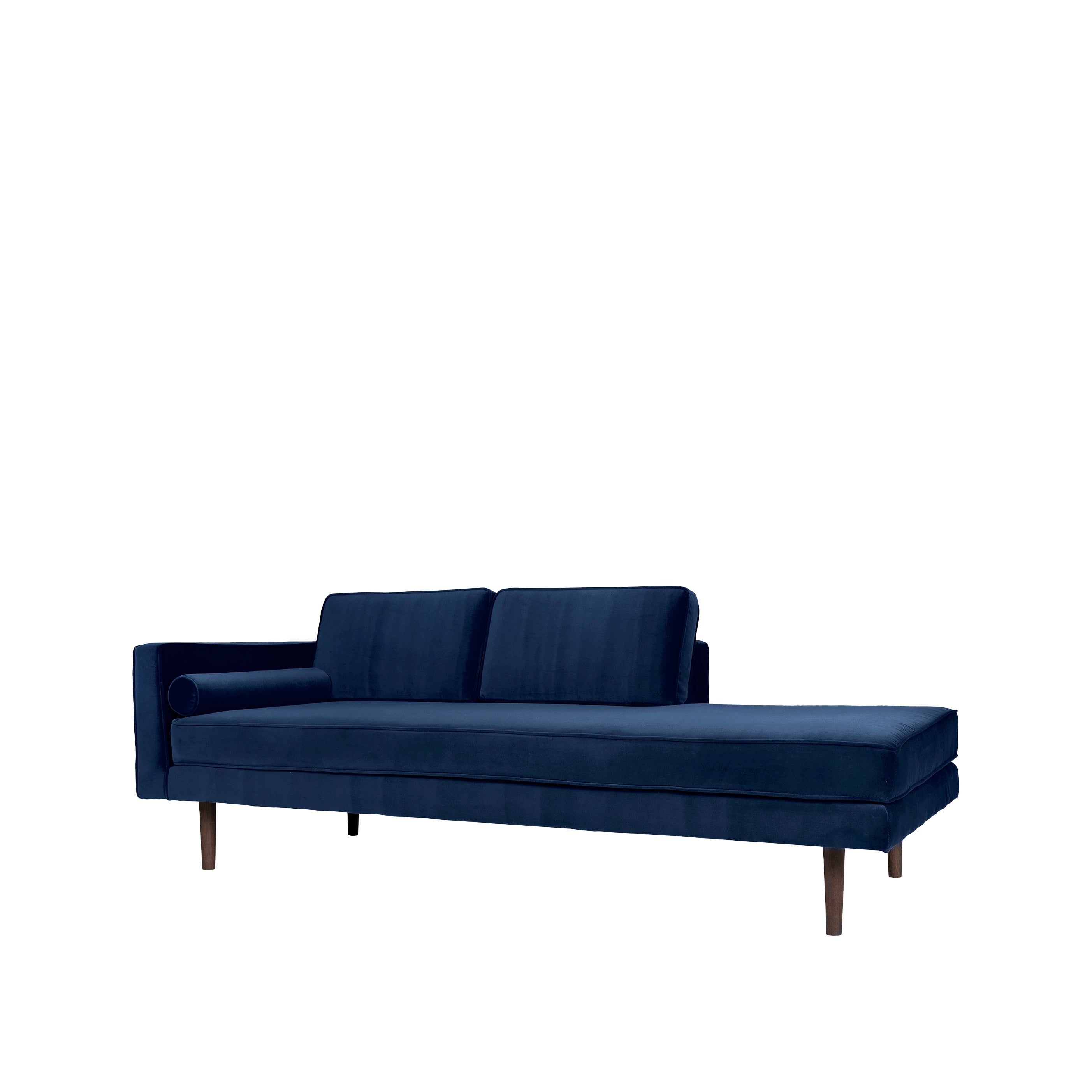 Broste Velvet Wind Chais in Insignia Blue