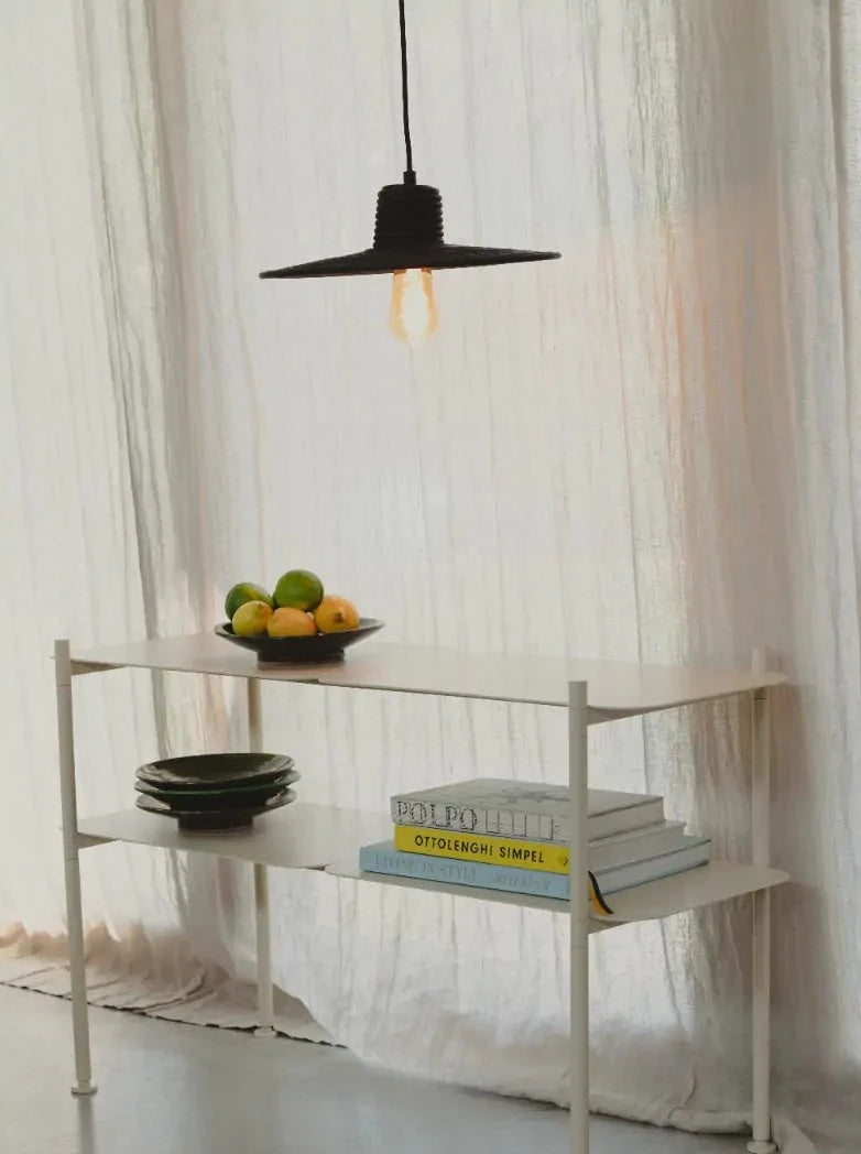 Balance Black Rattan Pendant Lamp - 3 Sizes