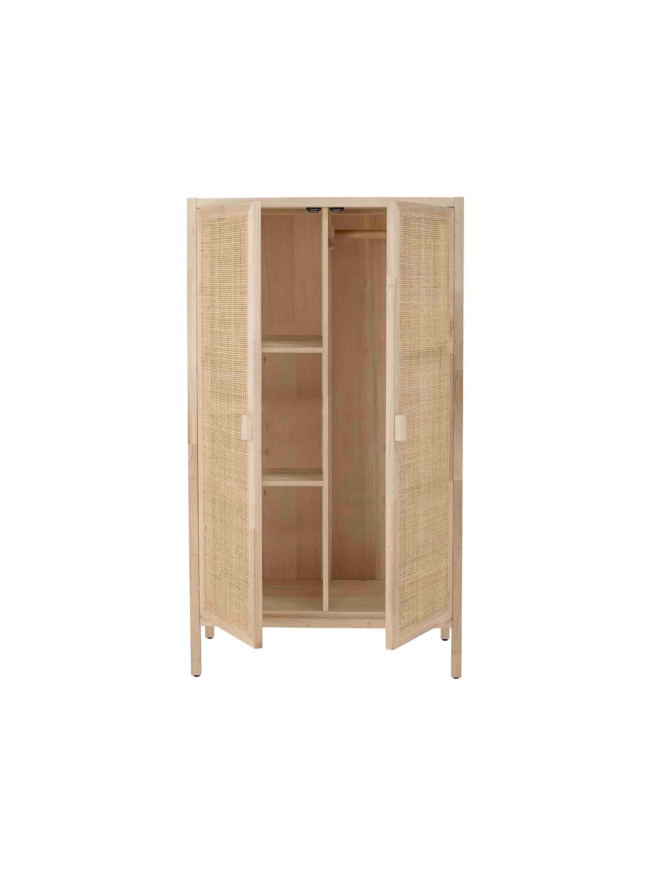 Marikka Rattan Cabinet in Natural Pine 150