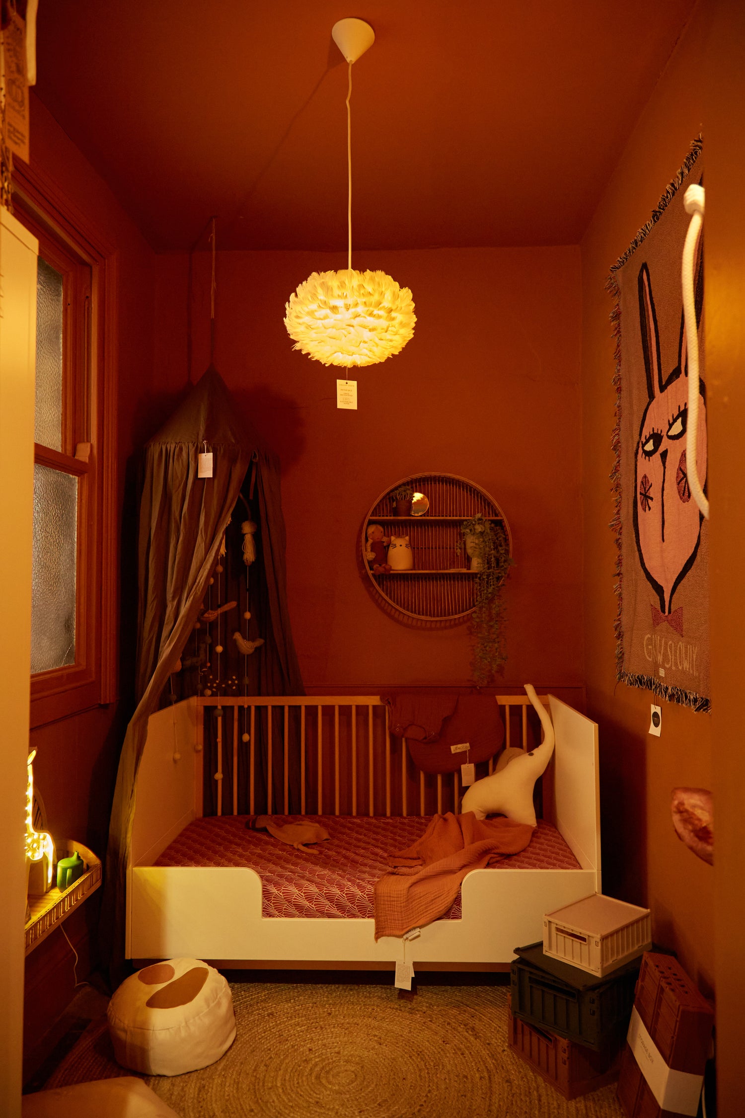 Classic Scandi Cot Bed 70x140cm - White