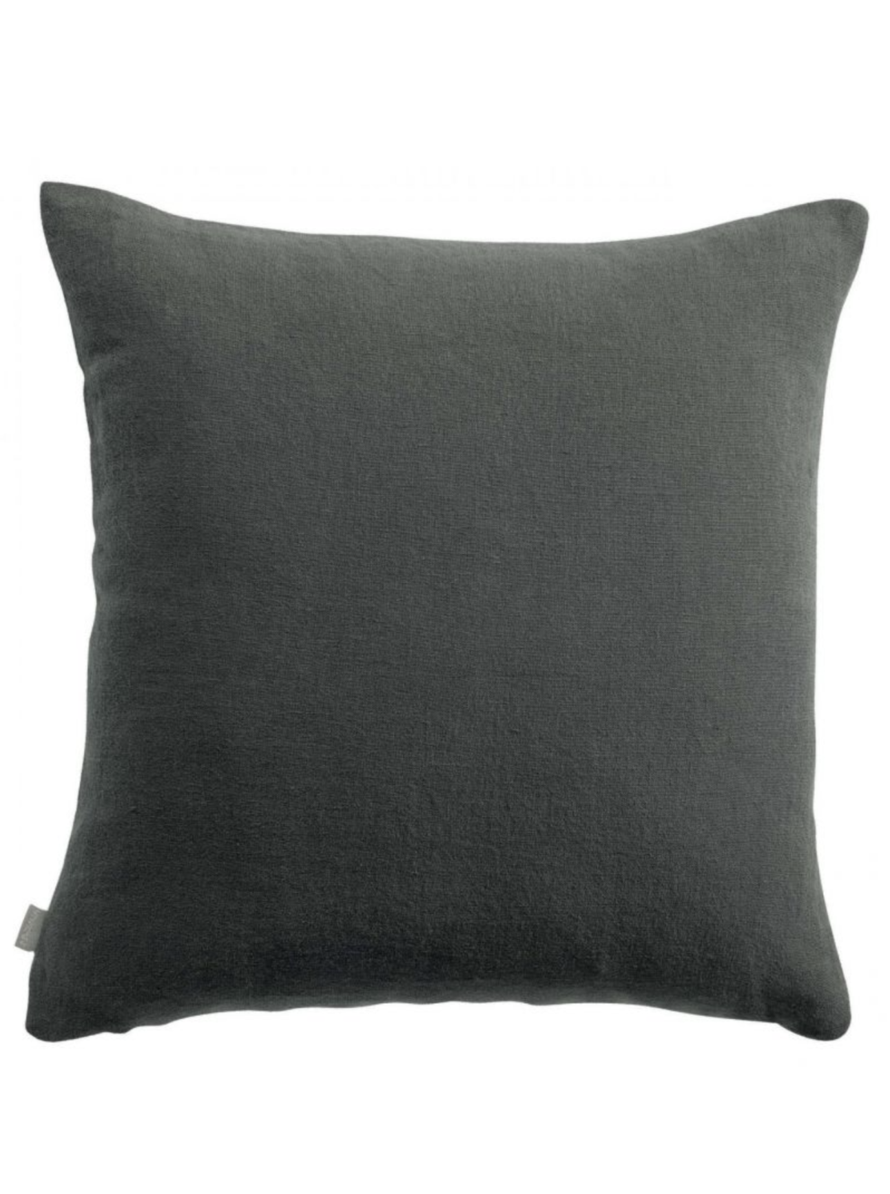 Stonewashed Zeff Linen Pillow in Tonnerre Grey - 65 x 65 set 2