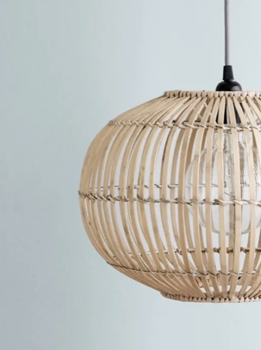 Bamboo Pendant Shade Zep Small