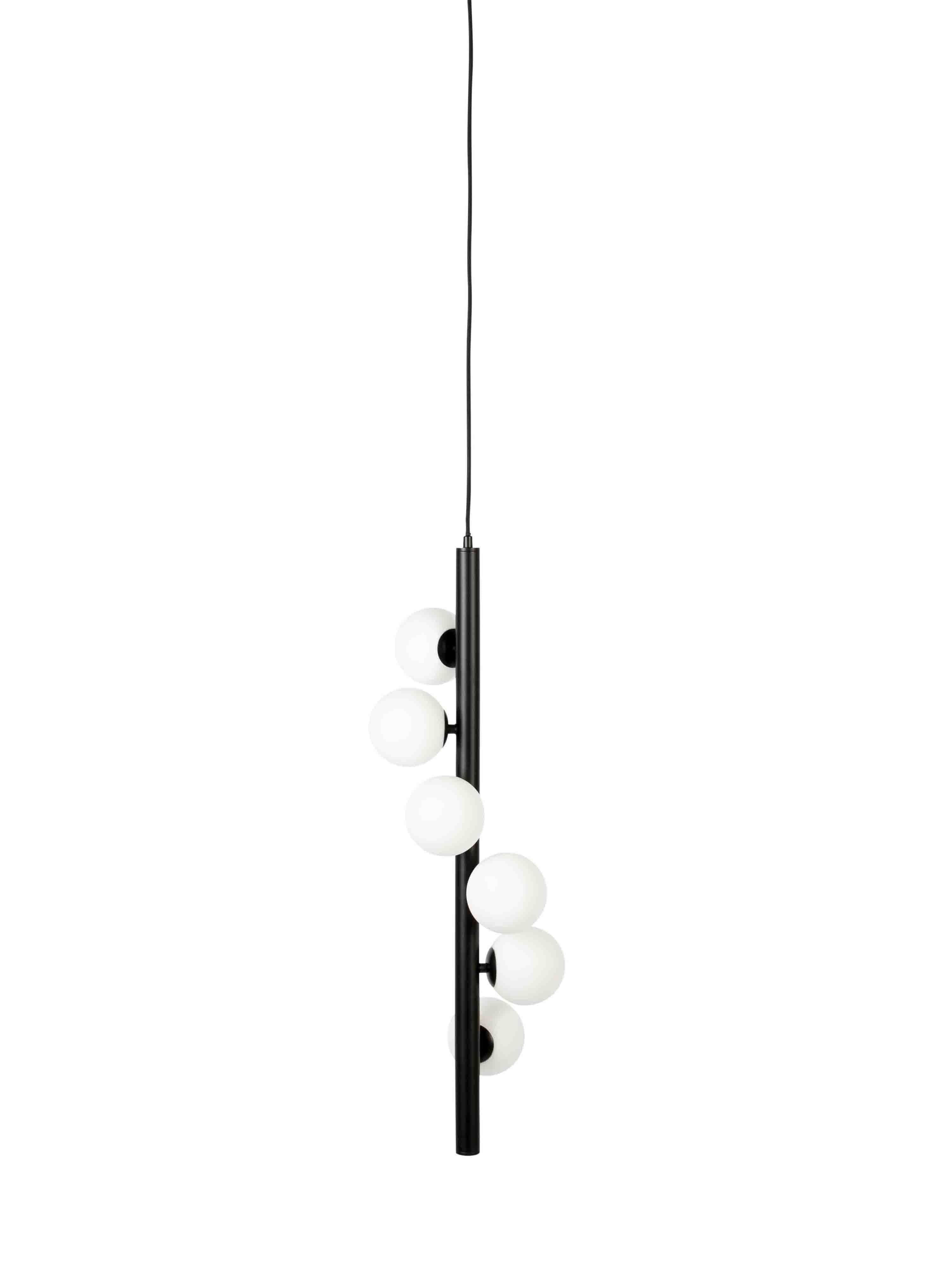 Monica Pendant Light - White/Smoke