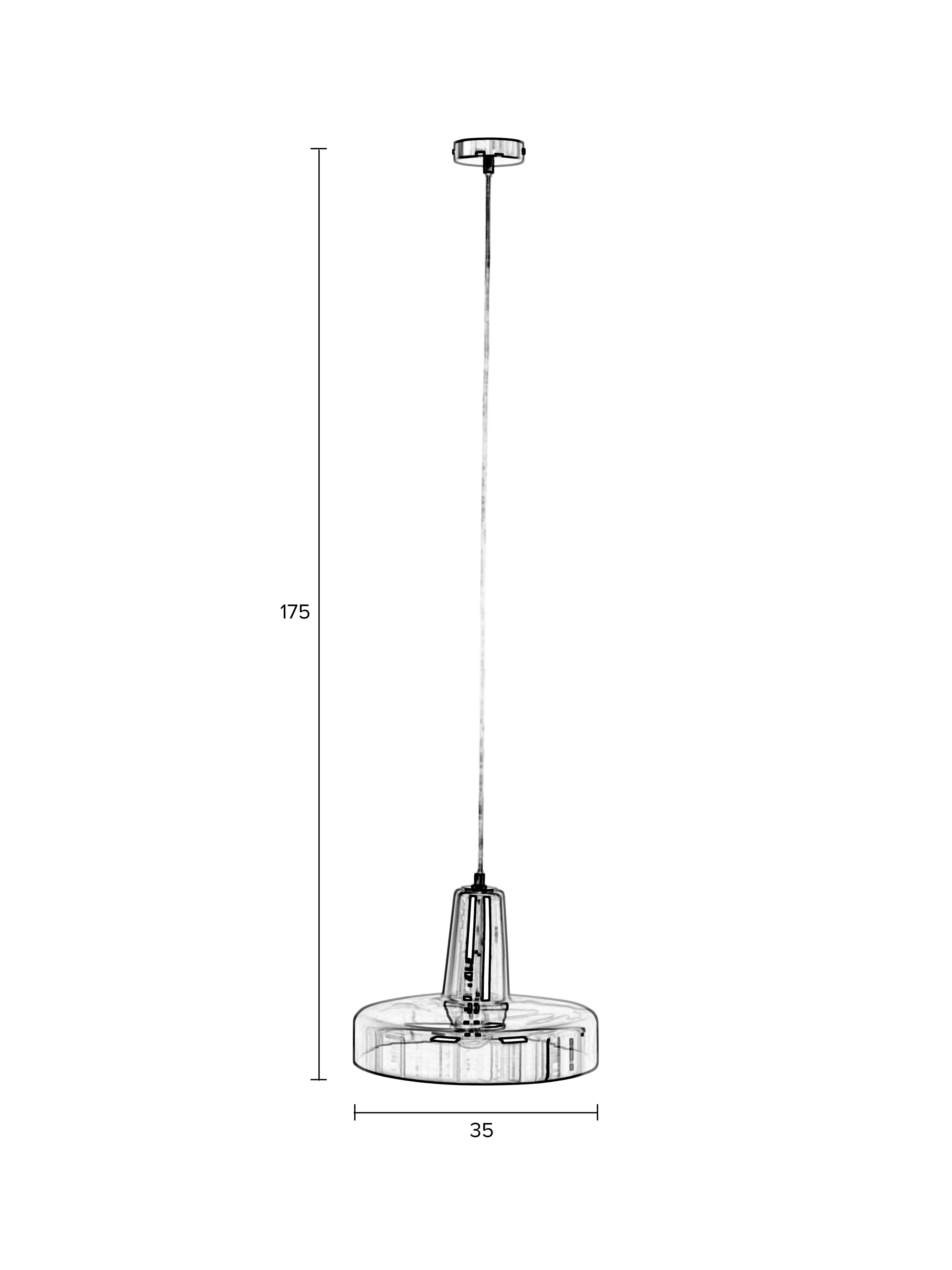 Smoke Anshin Medium Pendant Light -2 Sizes