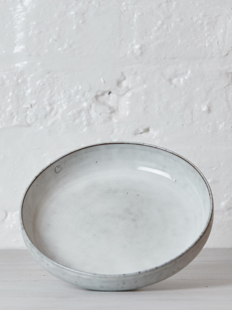 Nordic Sand Large Stoneware Pasta Bowl