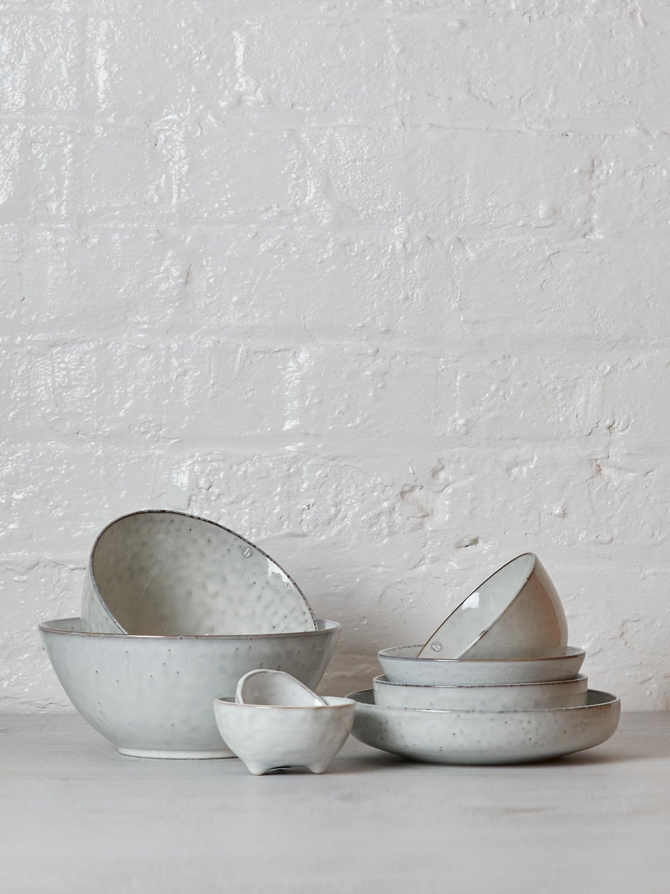 Nordic Sand Medium Stoneware Oval Platter