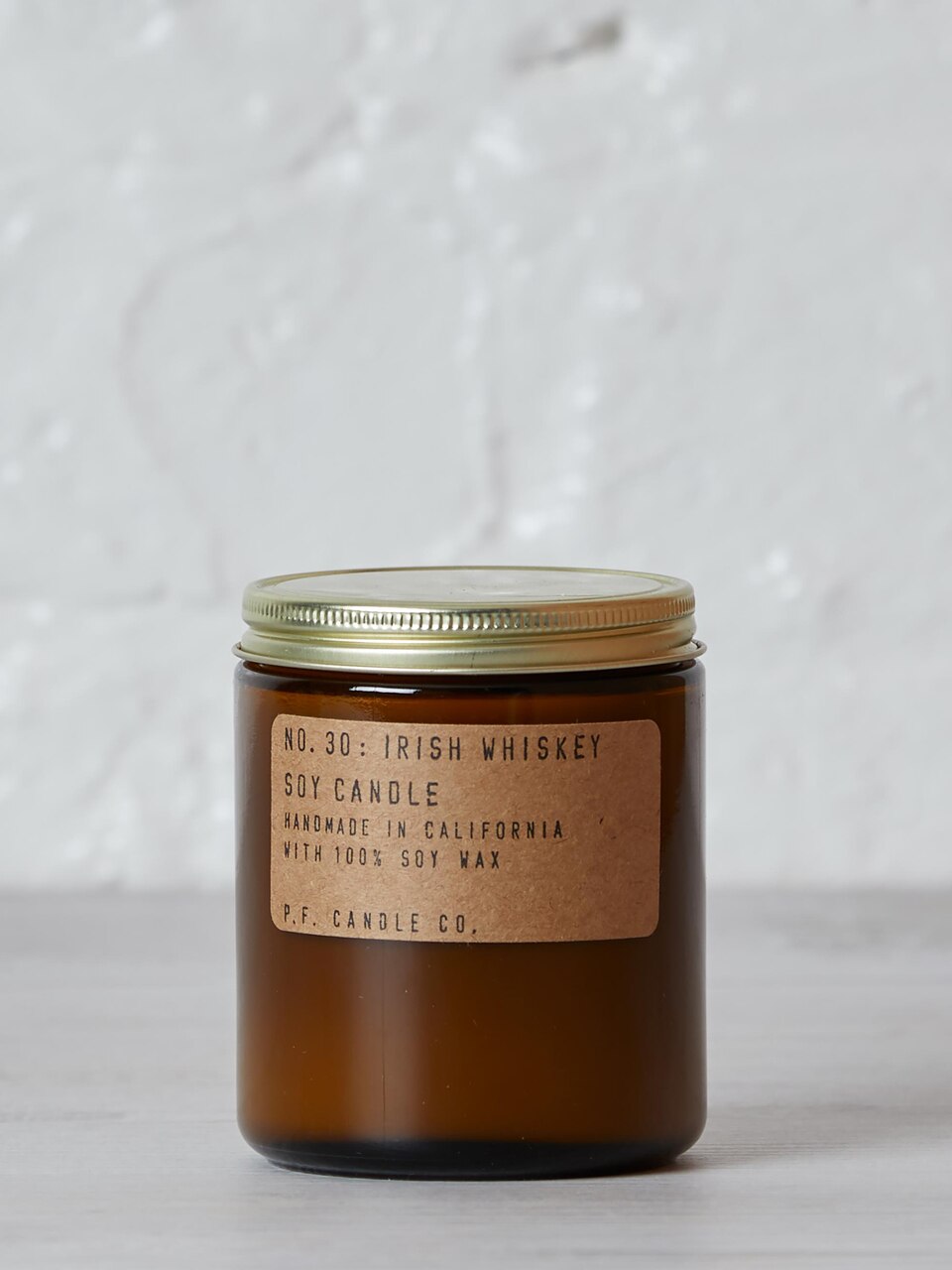 Irish Whiskey Scented 7.2 Oz Soy Candle