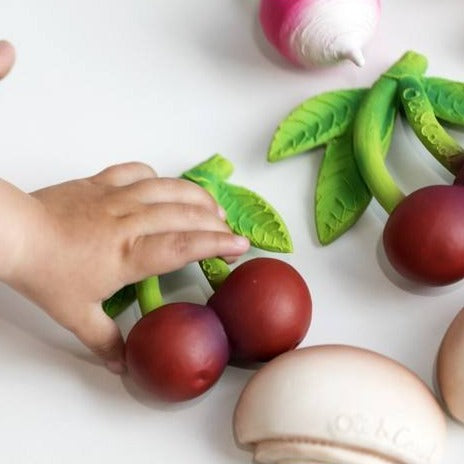 Mery the Cherry Natural Rubber Teether & Bath Toy