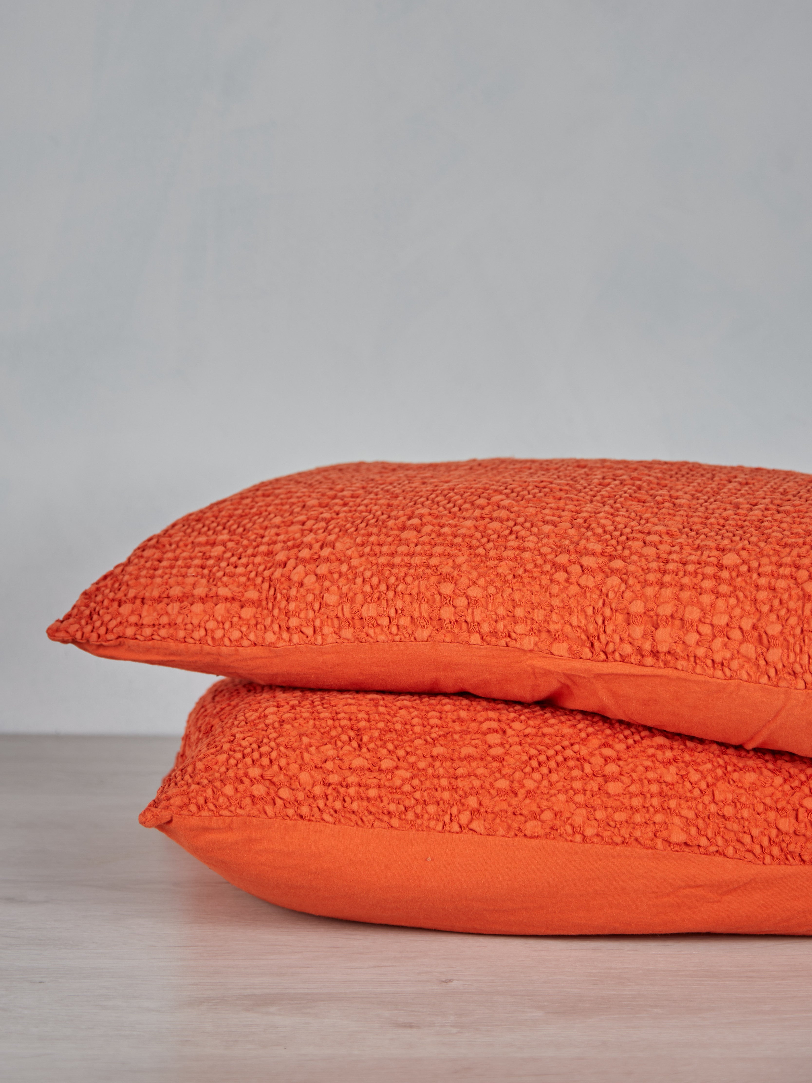 Tana Stonewashed Bed Cushion Rooibos