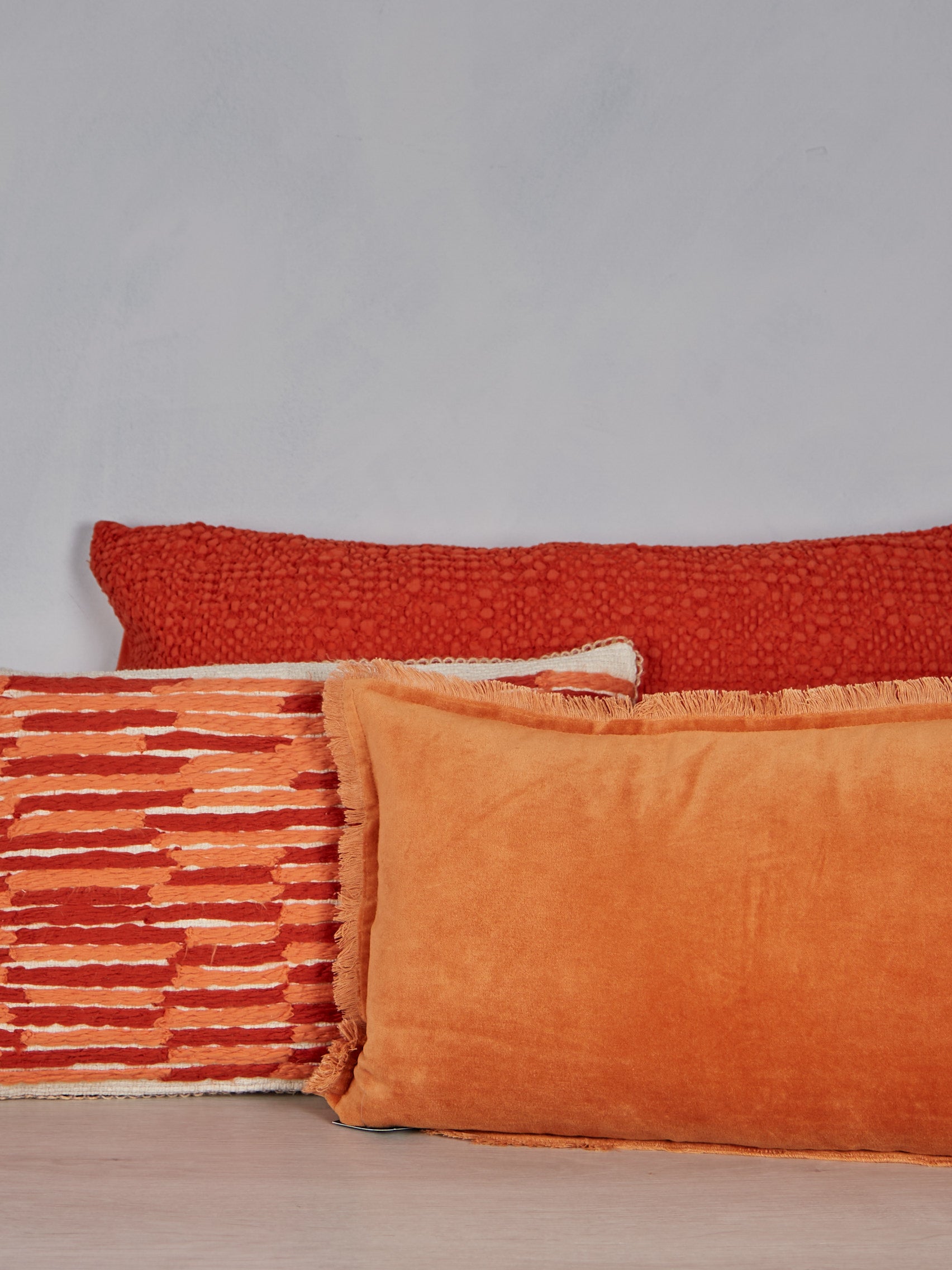 Tana Stonewashed Bed Cushion Rooibos