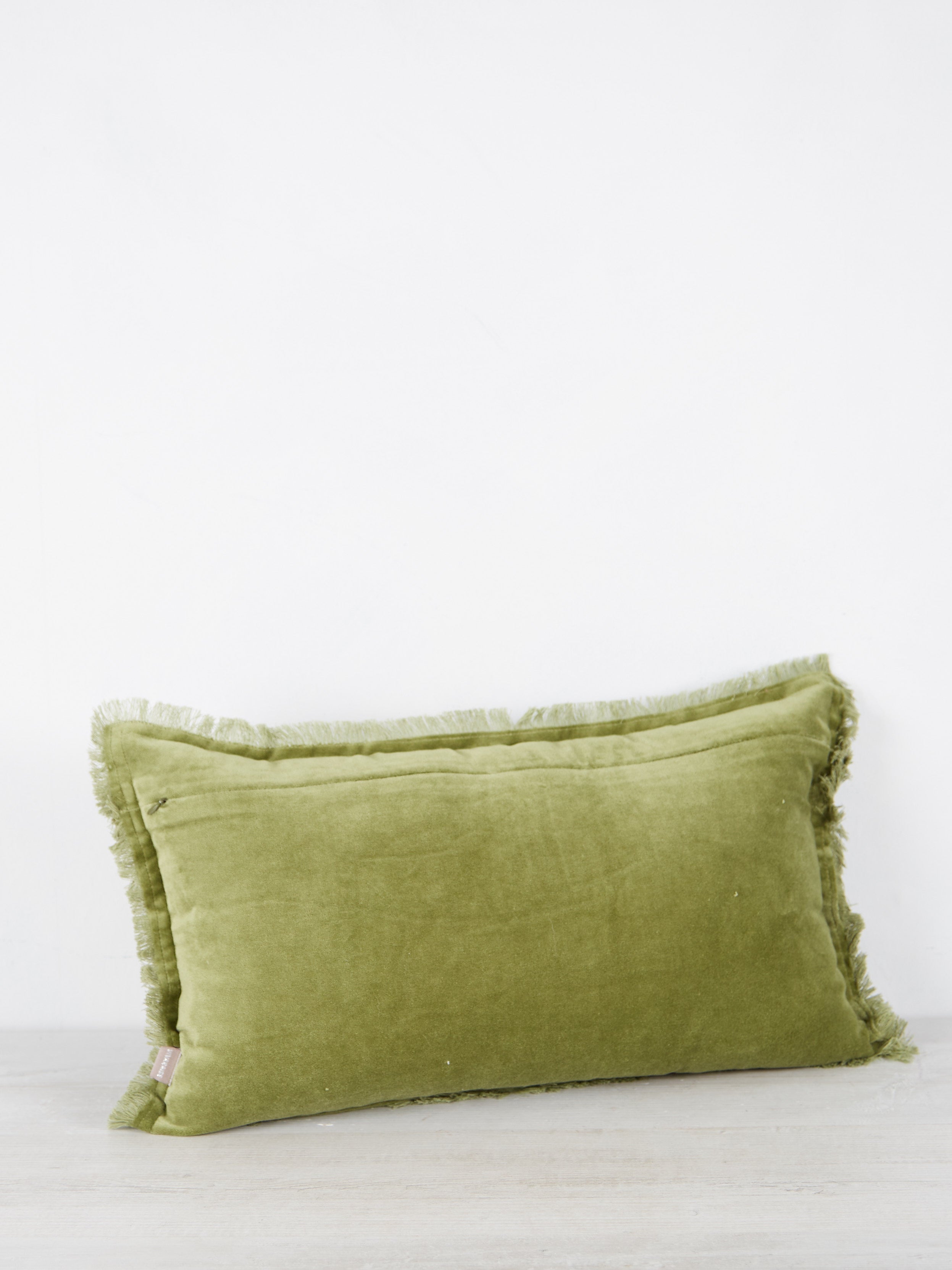 Fara Cushion - Eucalyptus Green - 3 Sizes Available