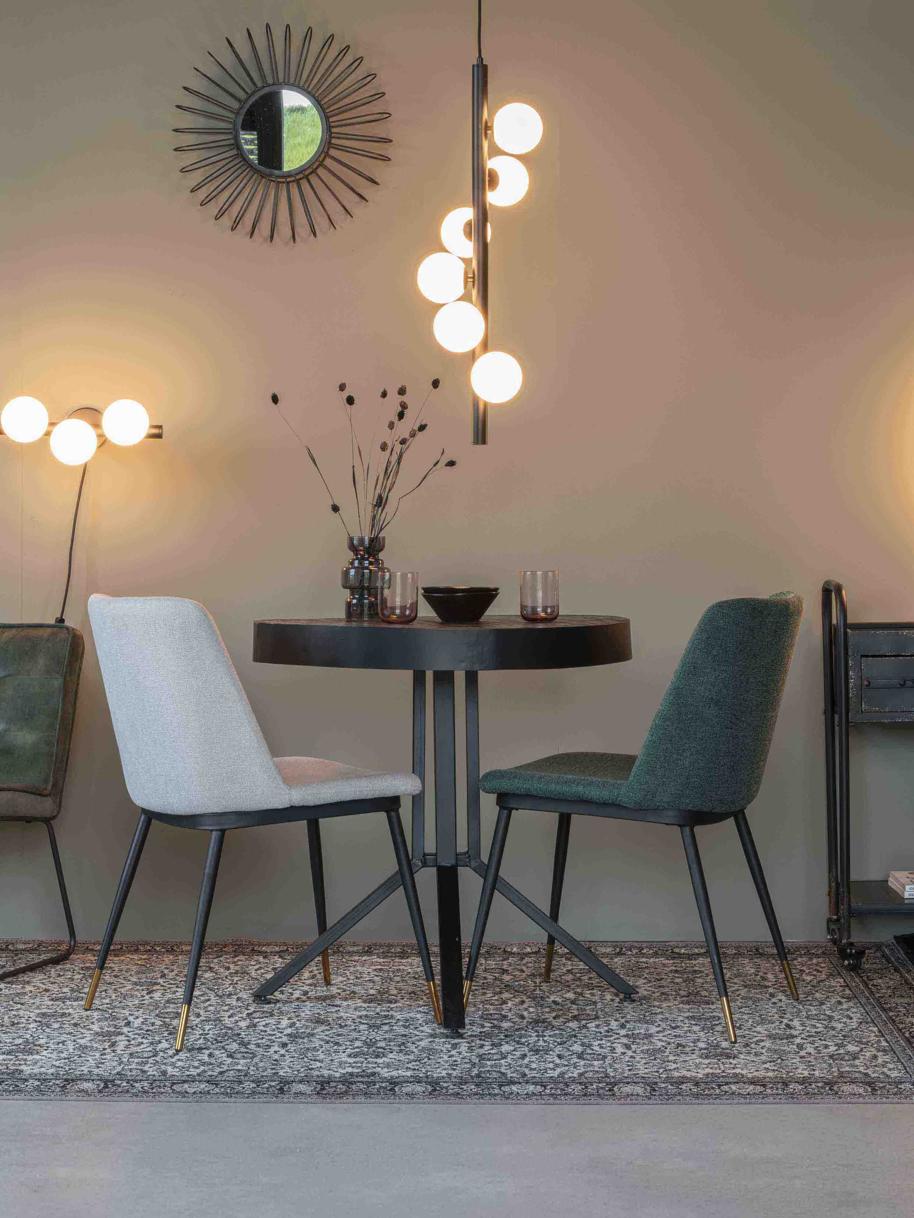 Monica Pendant Light - White/Smoke