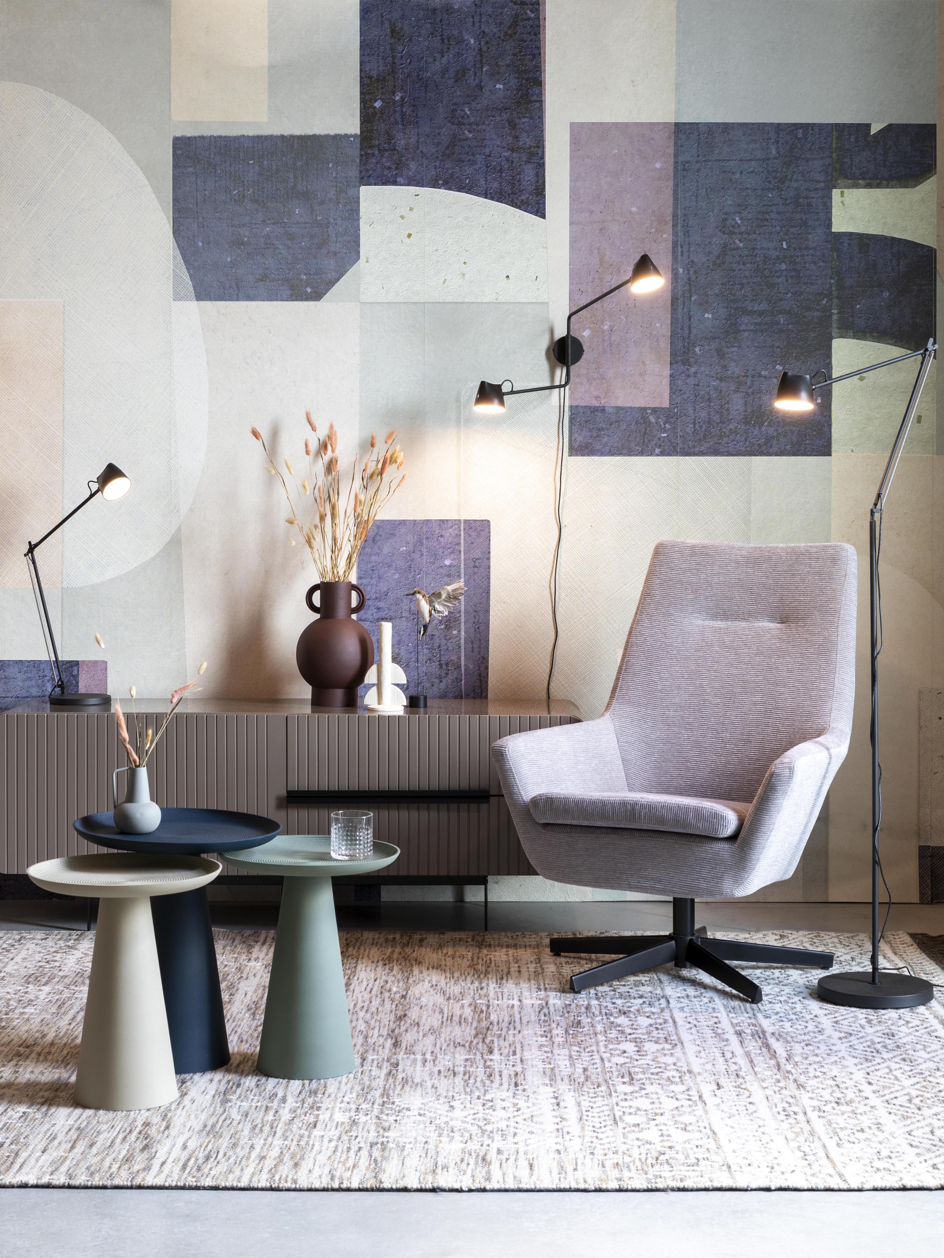 Ringar Round Side Table Green - Medium