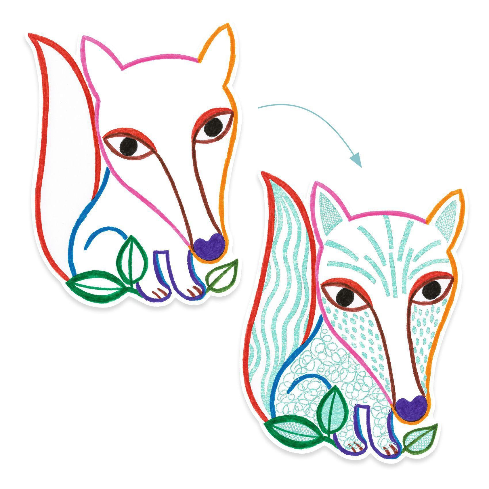 Magic Colouring  - Forest Friends