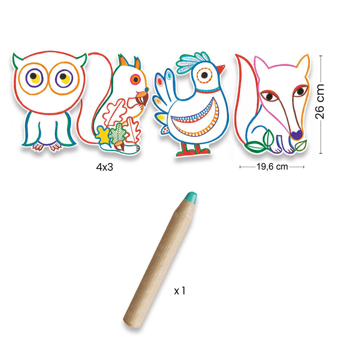 Magic Colouring  - Forest Friends