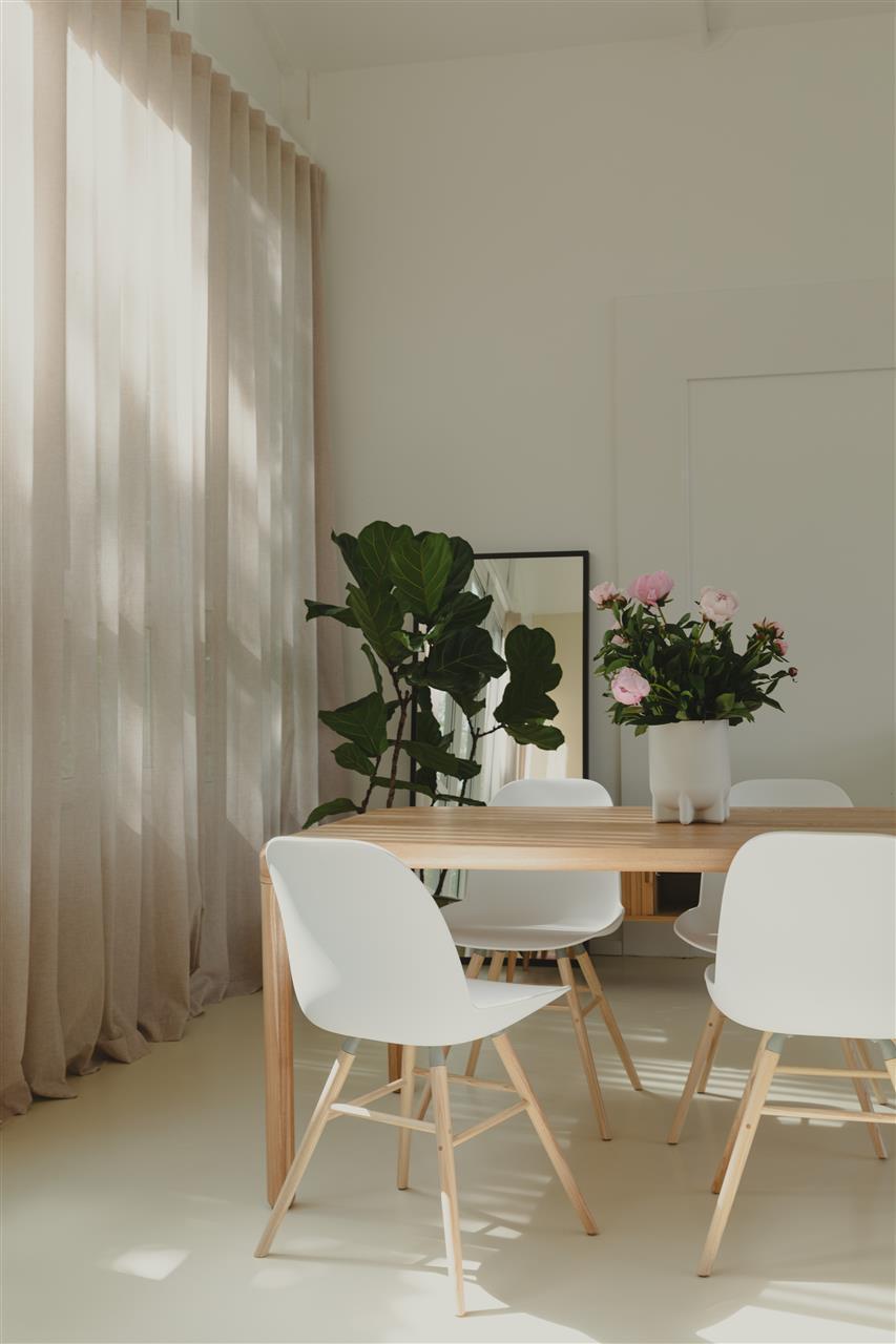 Storm Ash Wooden Dining Table - Natural - 3 Sizes Available