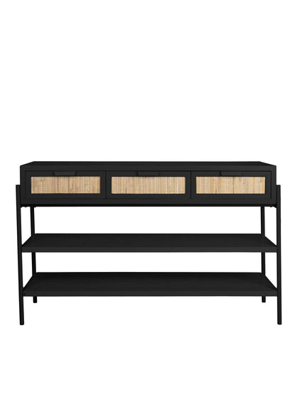 Yasu Console Table - Black