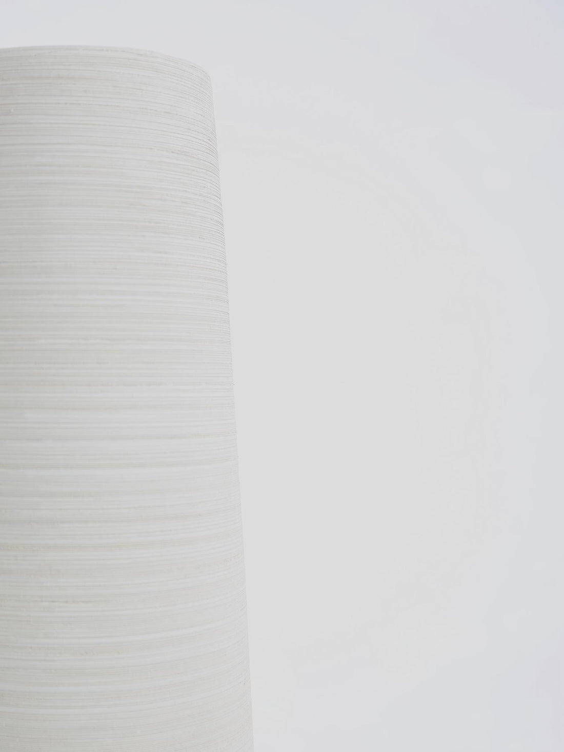 Zonna Matt Ceramic High Vase - Beige