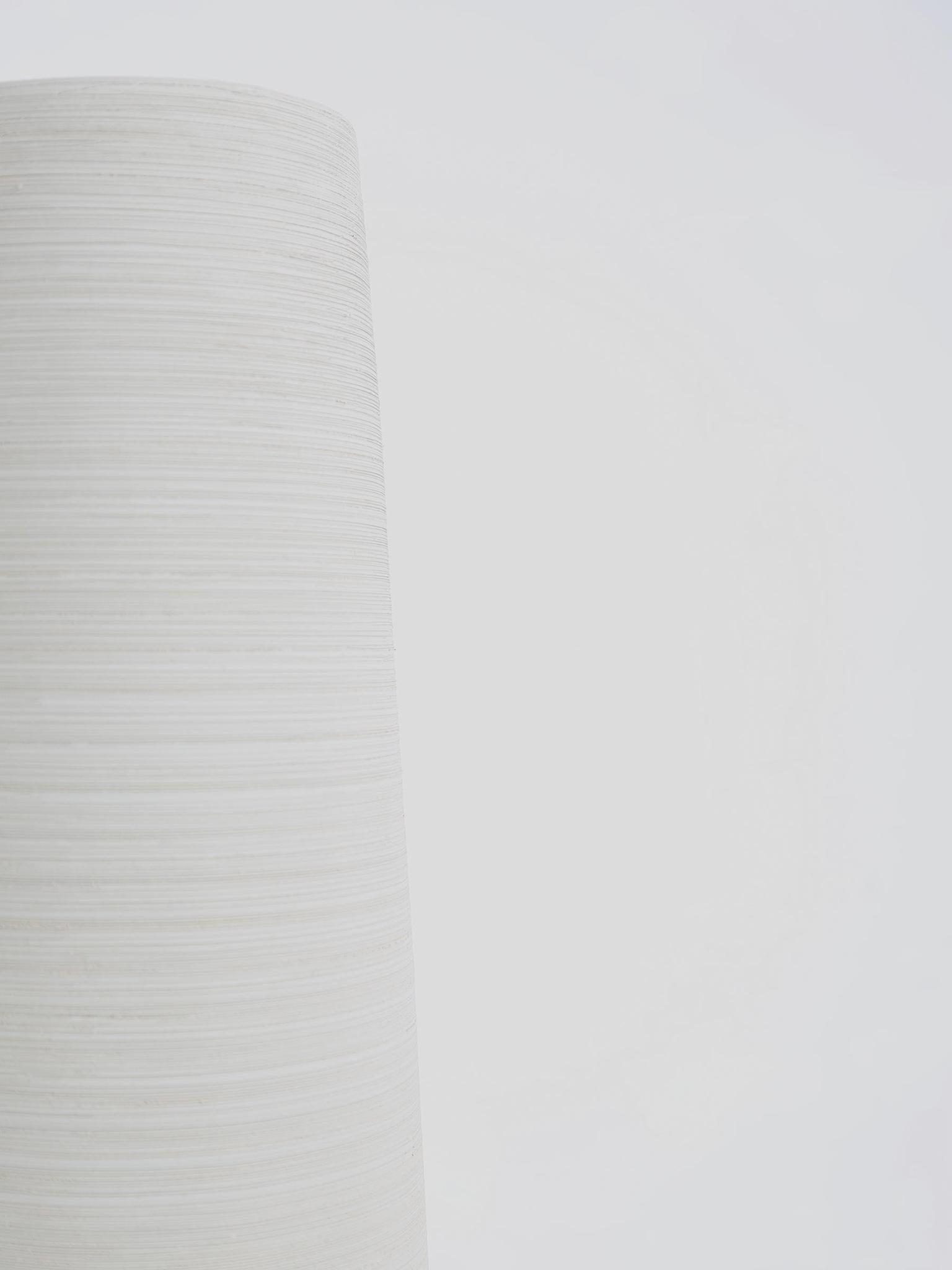 Zonna Matt Ceramic High Vase - Beige
