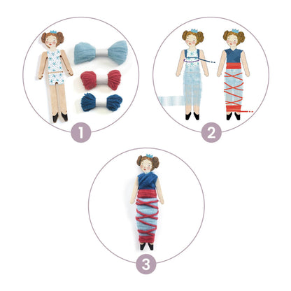 DIY Worry Doll Kit