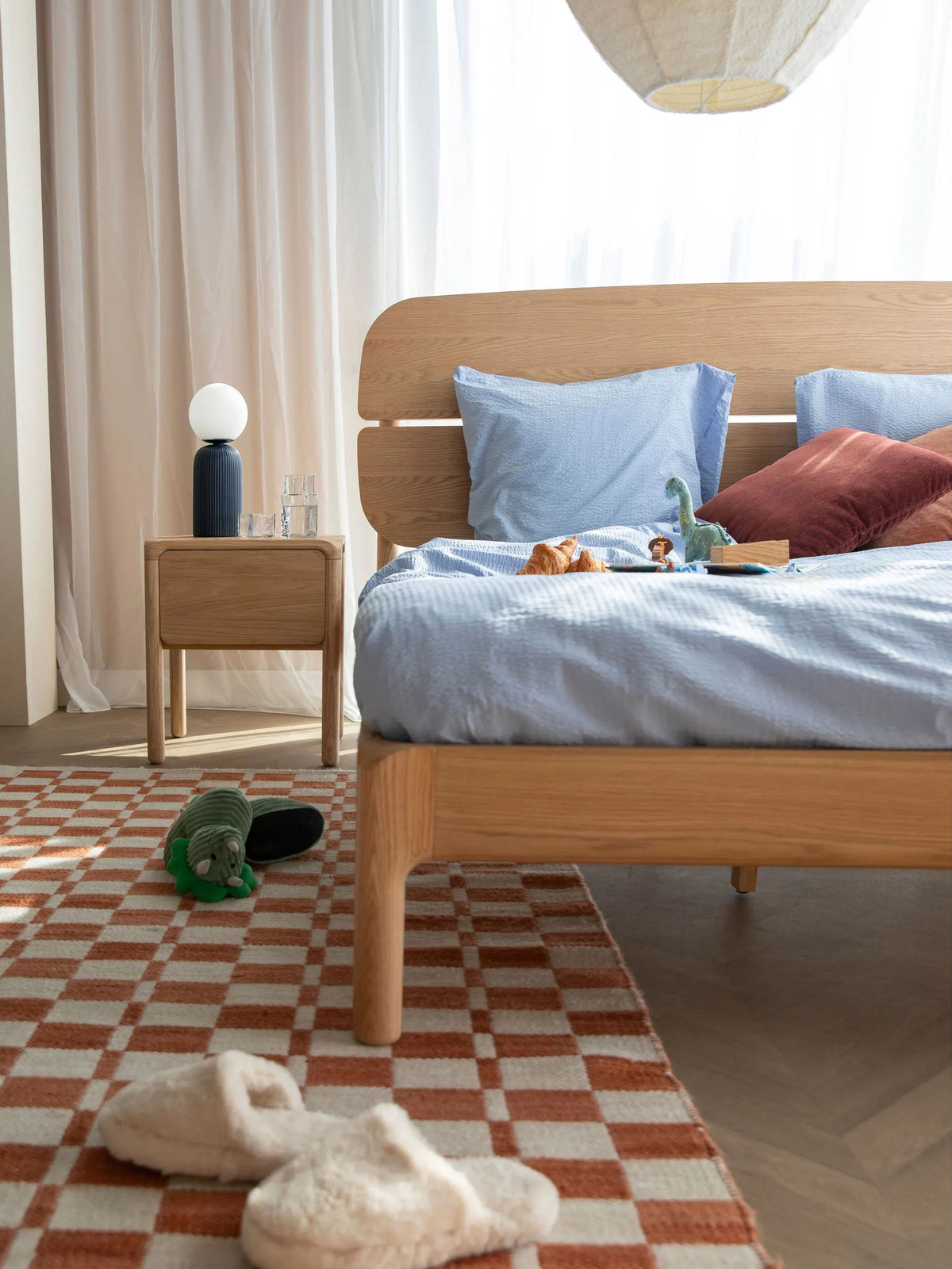 Storm Bedside Table Natural