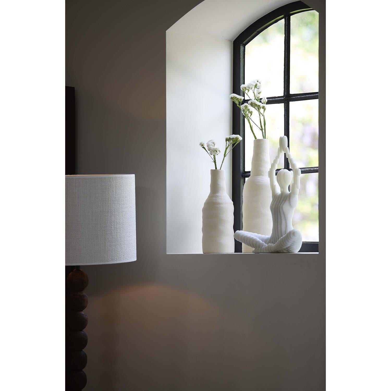 Sesto Ceramics Vase - Matt, Cream