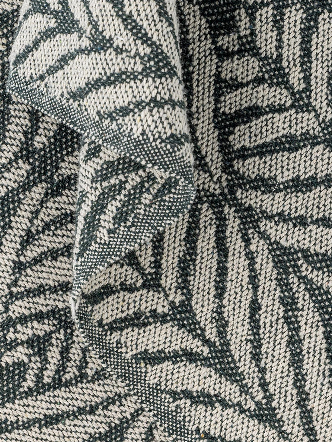 Ugento Throw - Green - Recycled Cotton