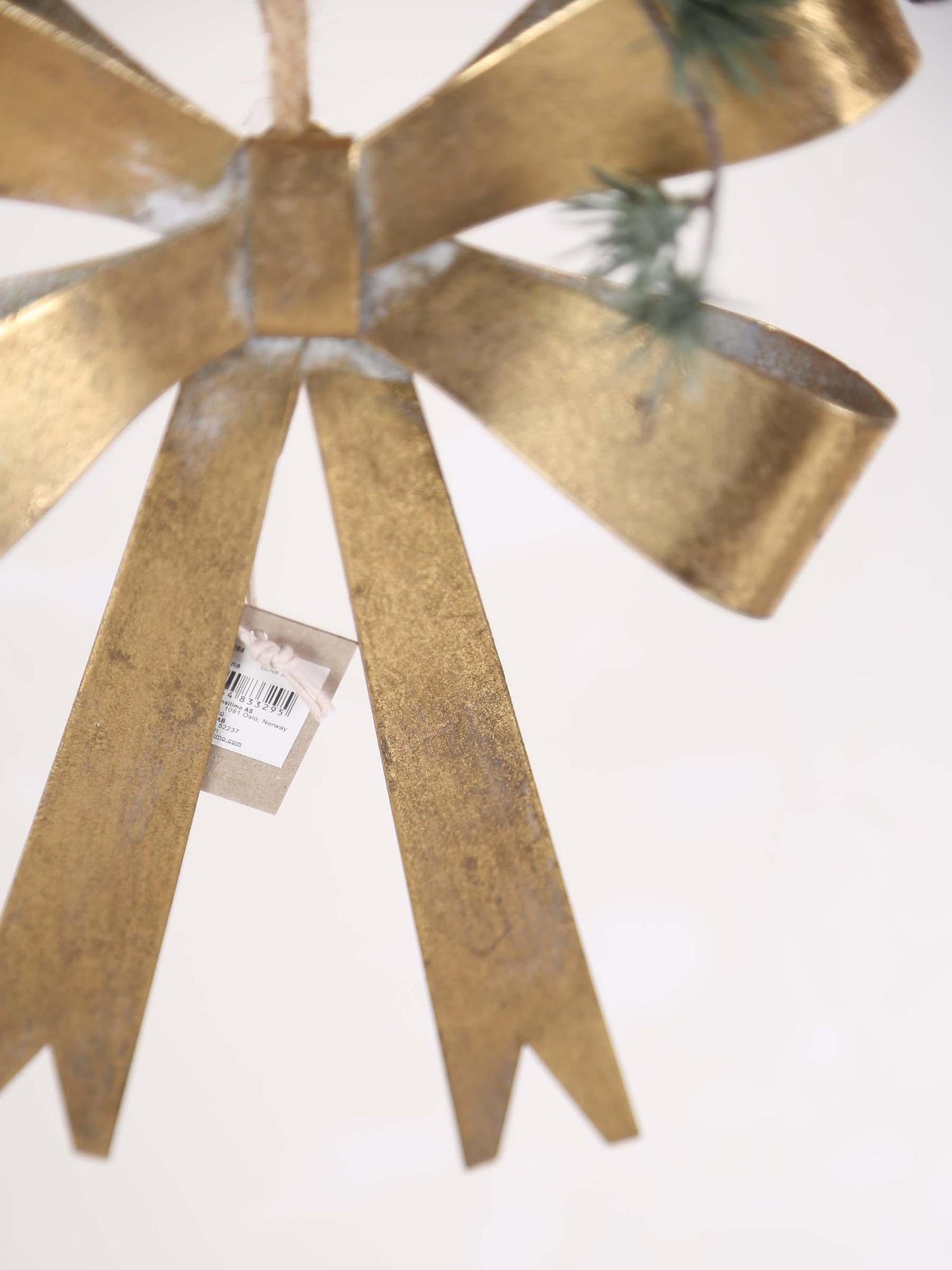 Missia ornament bow - Gold