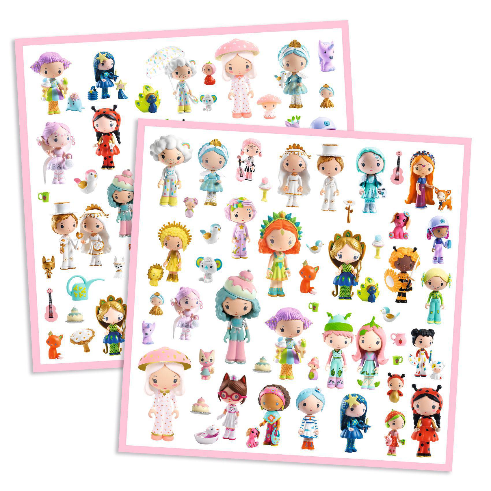 TEXTURED STICKERS - The little world of Tinyly - FSC MIX