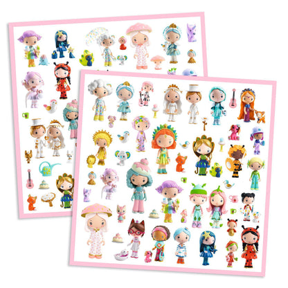 TEXTURED STICKERS - The little world of Tinyly - FSC MIX