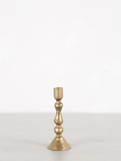 Ingrid mini candlestick - Brass