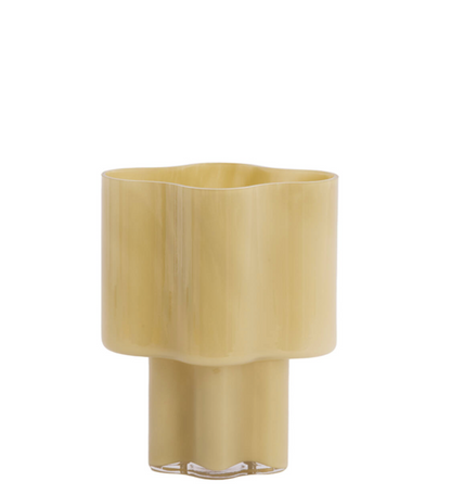 Monells Glass Light Green Vase - 2 Sizes Available