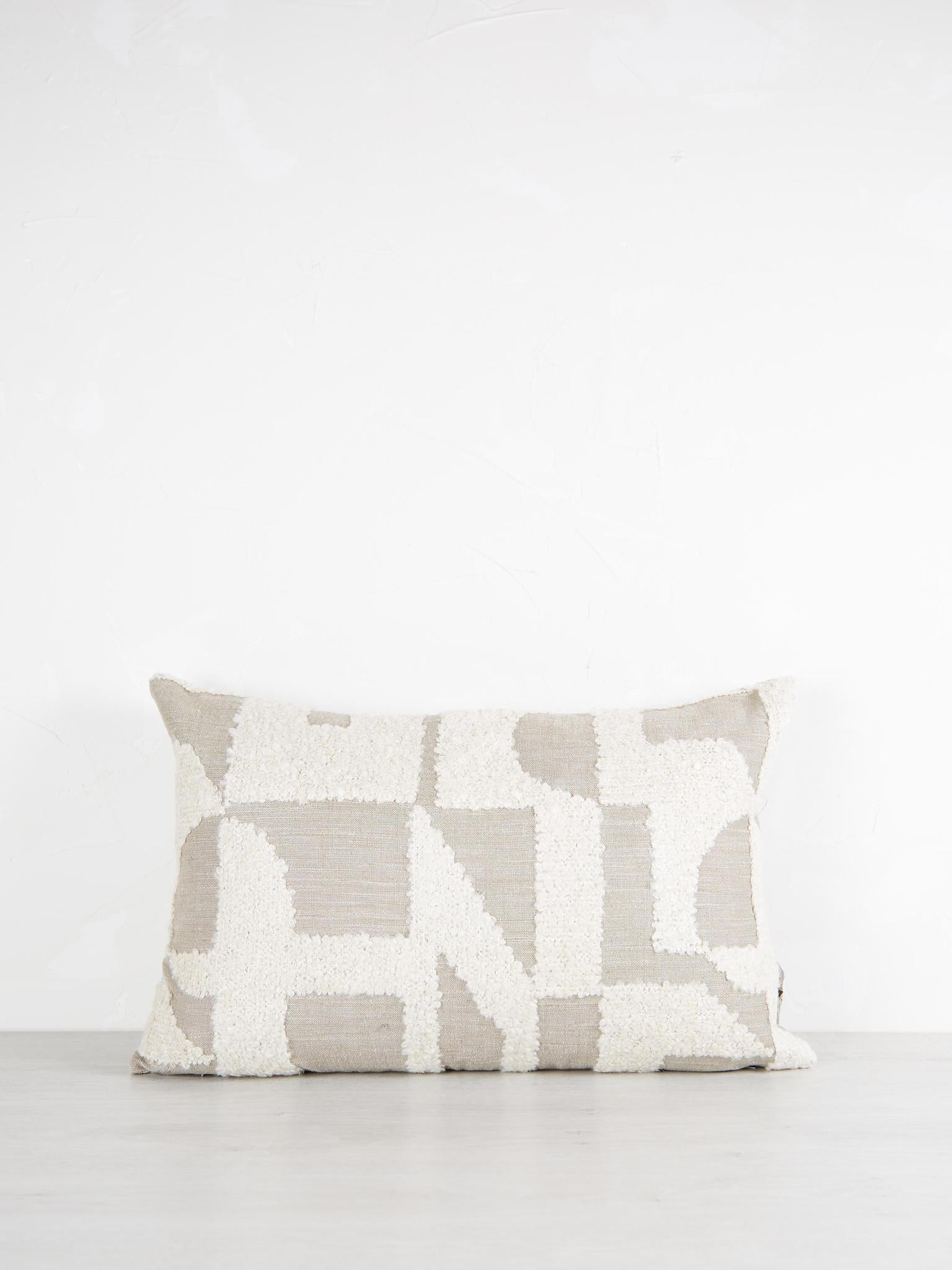 Lila Cushion - Cream - 3 Sizes Available