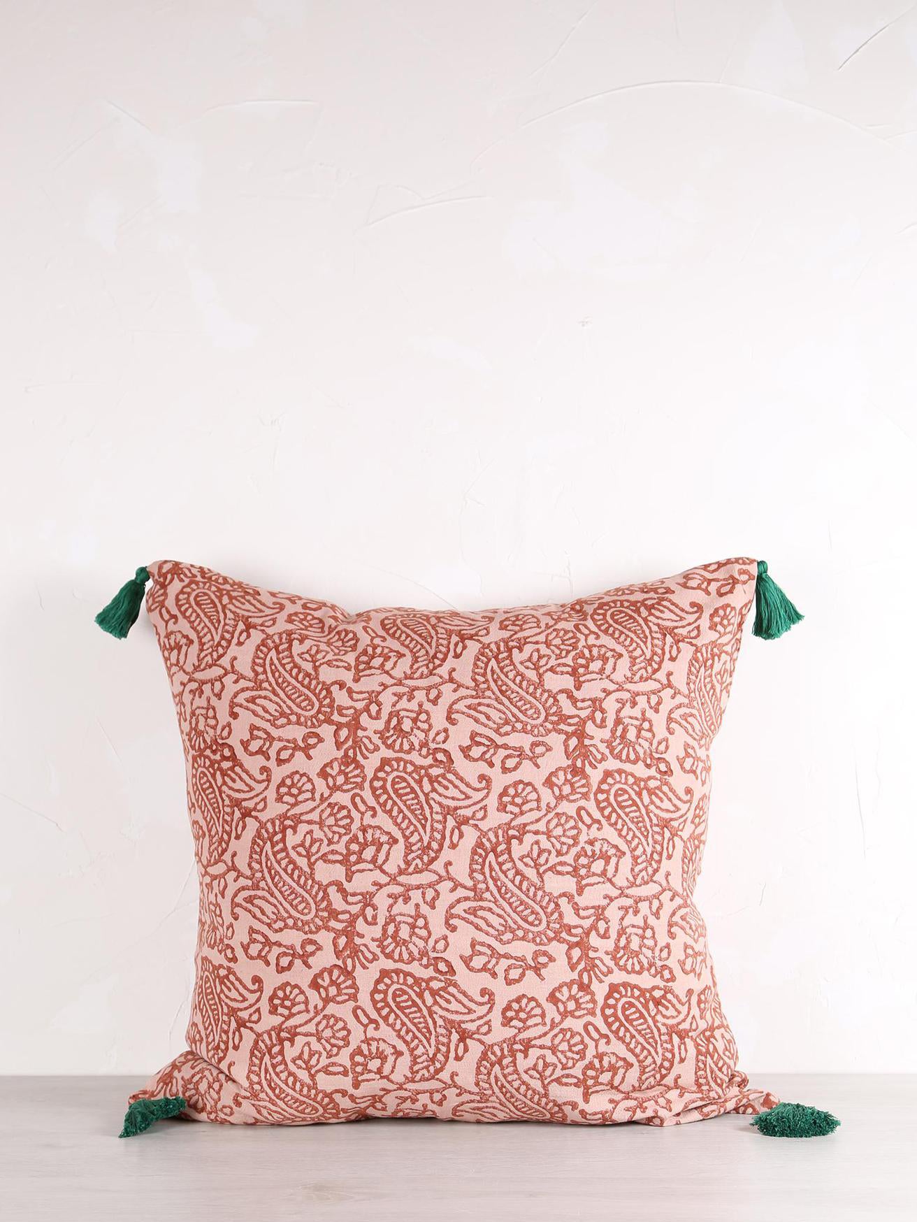 CRAFTED - Pheme Hand Embroidered Cushion