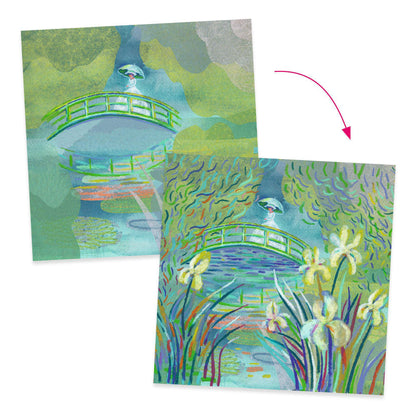 Inspired by Monet - DIY On the Water Lily Pond