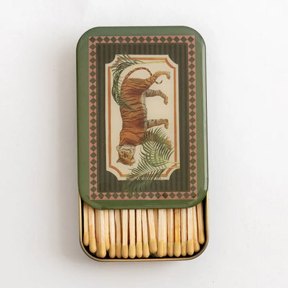 Matches in Enamel Tin  - 4 Styles