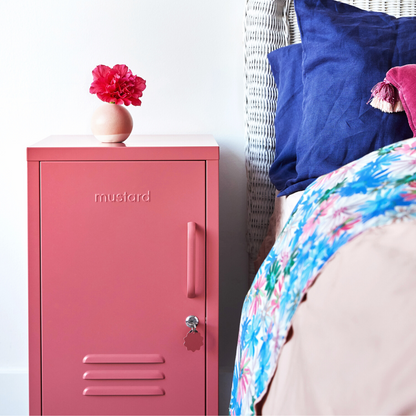 The Shorty Mustard Made Locker in Berry to The Left