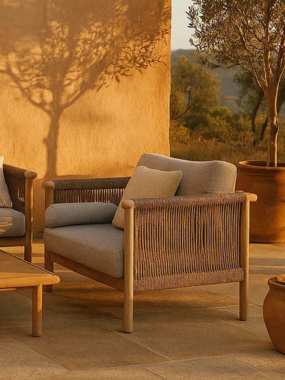 Oasis Outdoor Set Of 2 Lounge Chairs