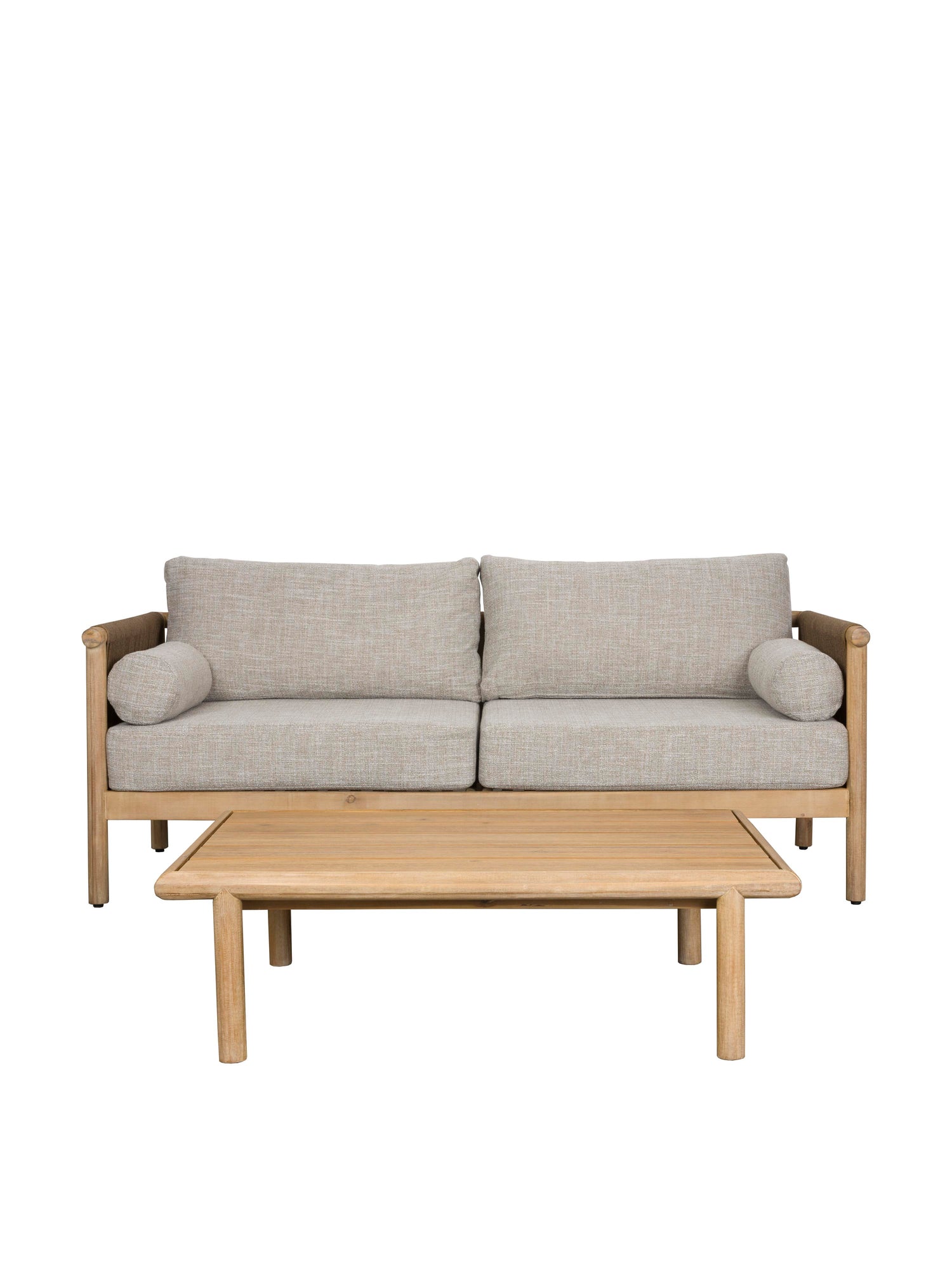 Oasis Outdoor Sofa and Coffee Table Set
