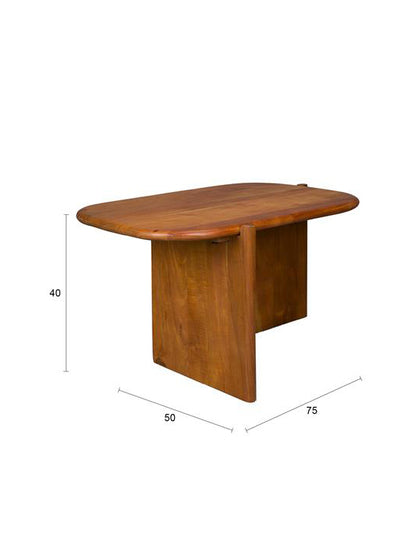 Feller Side Table - Acacia Wood