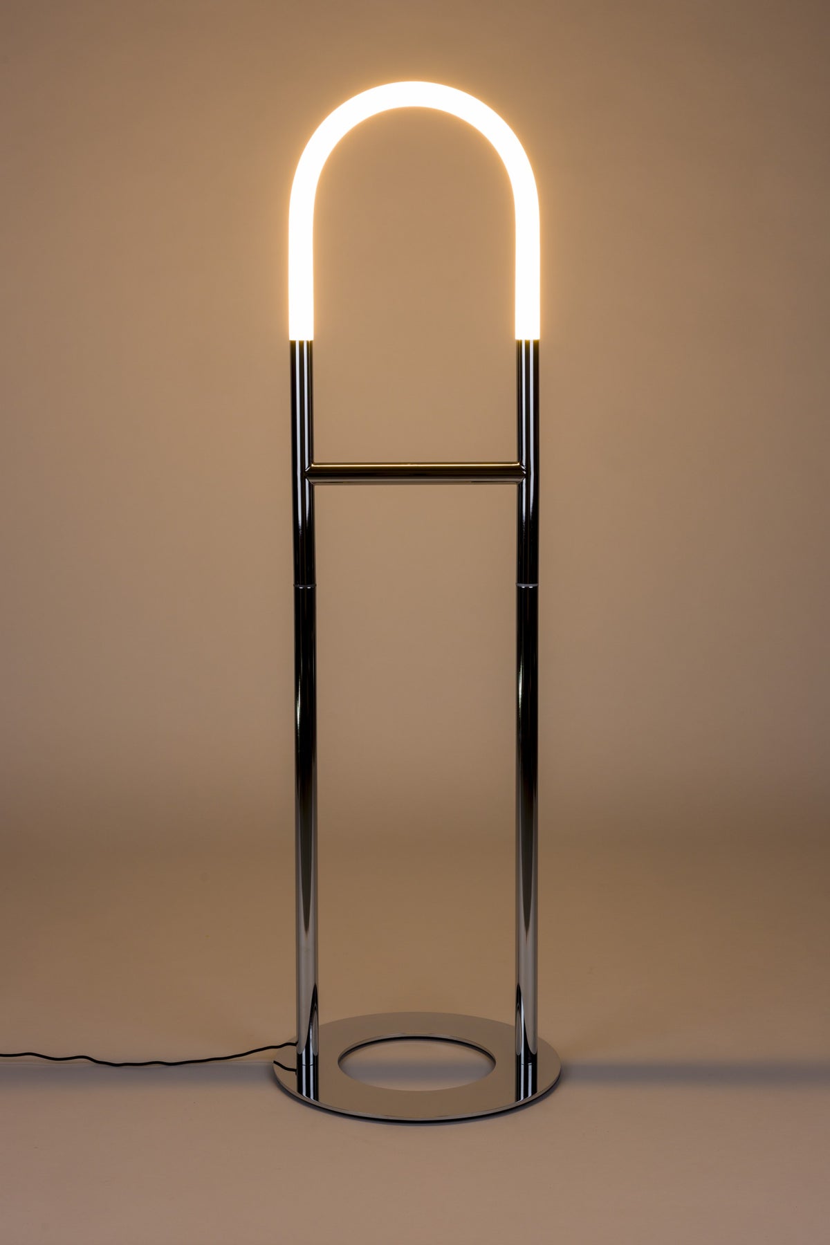Floor Lamp Arch Chrome