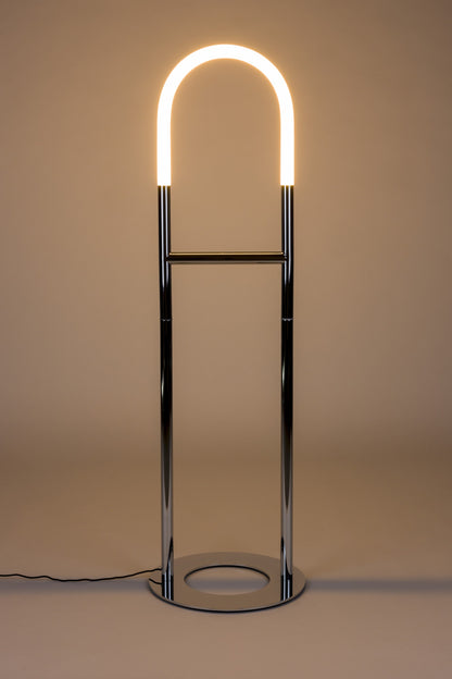 Floor Lamp Arch Chrome