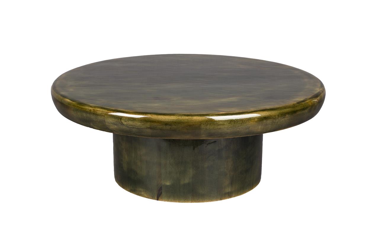 Marcie Green Mango Wood Coffee Table