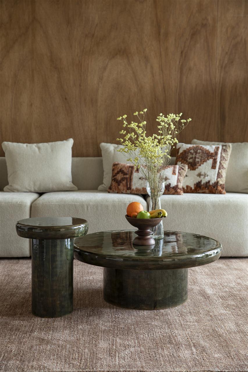 Marcie Green Mango Wood Coffee Table