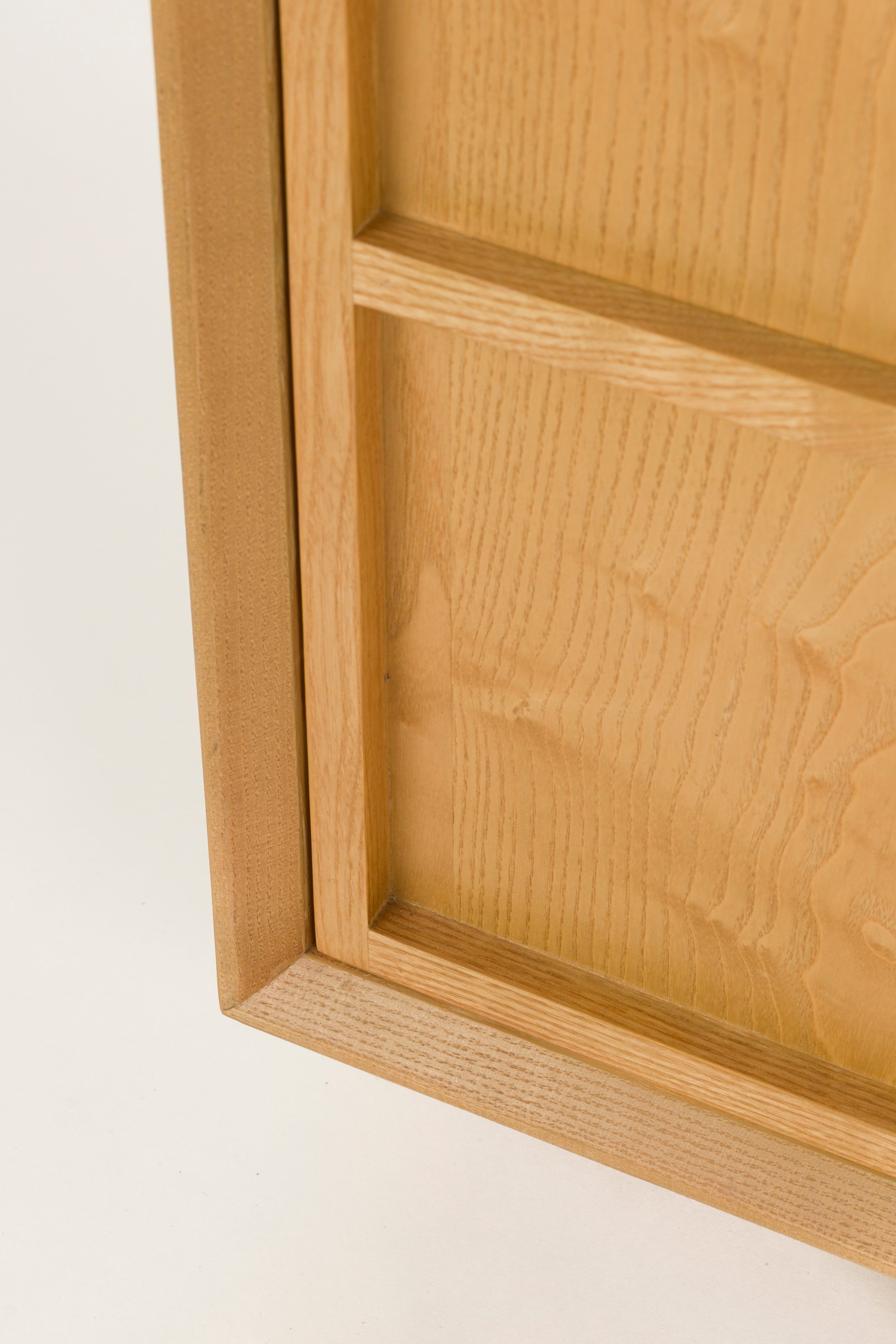 Raster Ash Wood Sideboard - High