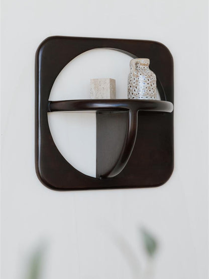 Olivia Organic Wall Shelf - Acacia Wood
