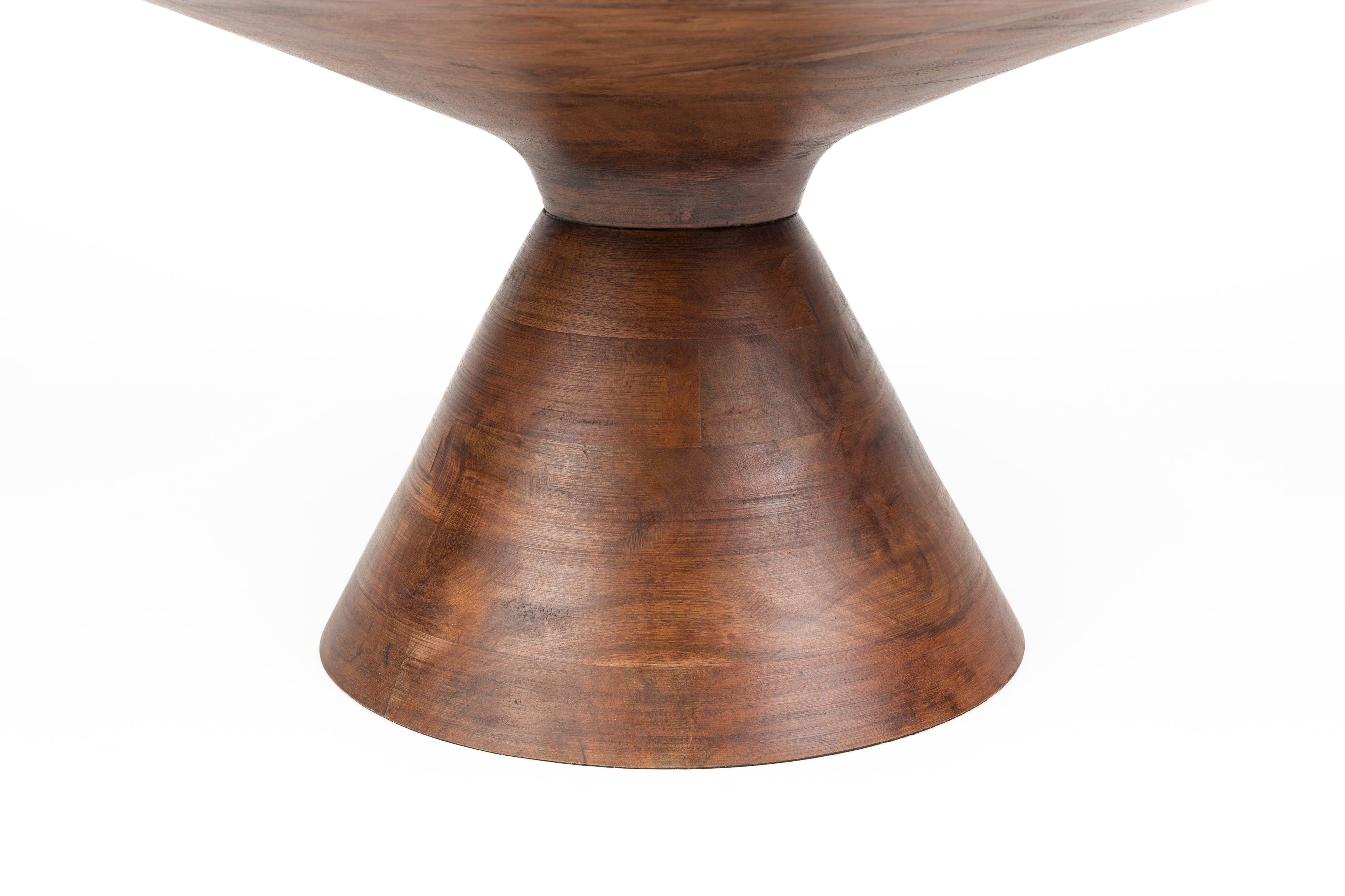 Floss Round Walnut Coffee Table