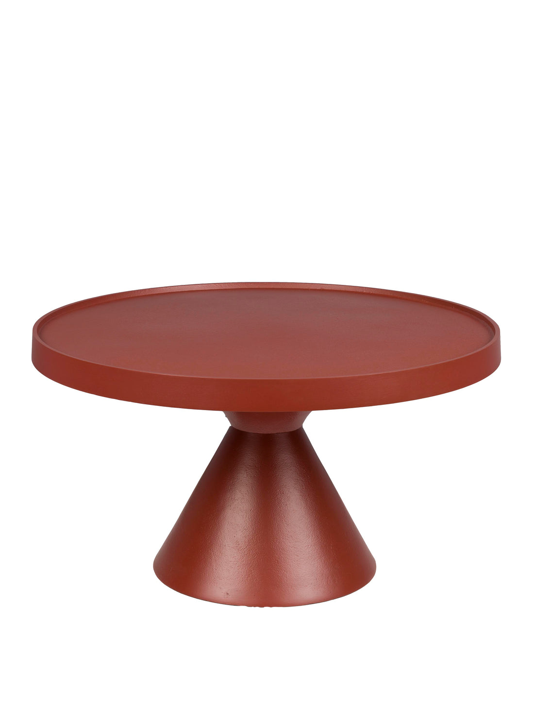 Floss Round Red/Burgandy Coffee Table